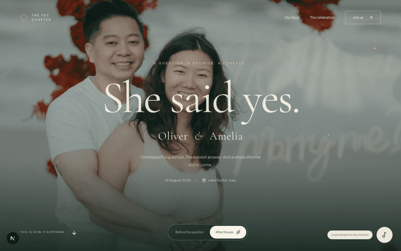 Preview template The Yes Chapter